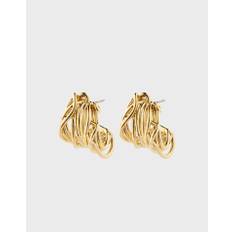 Pilgrim - Guld - PAMELA Recycled Earrings - Onesize