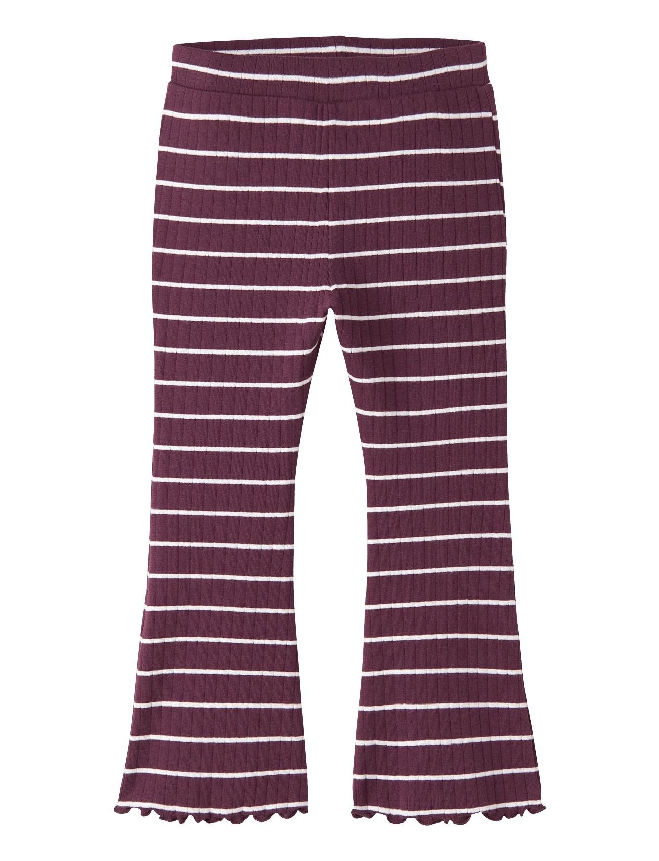 name it Nmfolena Slim Bootcut Legging Pb - Burgundy - 116