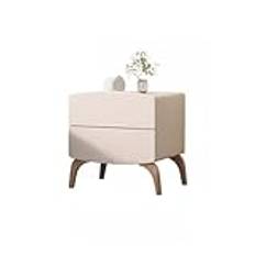 Bedside Table Living Room Bedroom Storage Cabinet Modern Minimalist Bedroom Bedside Storage Small Storage Cabinet Night Stand(L)