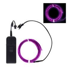 Neon LED ledning 3 m Lilla