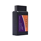 Akozon Bil Bluetooth-skanner, Bil ELM327 OBD2 Bluetooth-skanner Bildiagnostiskt Skanningsverktyg för OBDII-felläsare för on