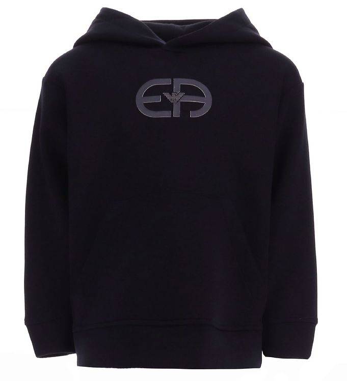 Emporio Armani Hoodie - Blue Marinblå - Emporio Armani - 6 år (116) - Hoodie