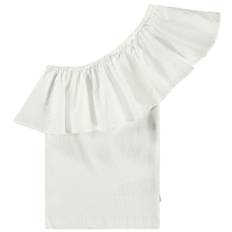 Molo Top - Rib - Rebecca - Crisp White - Molo - 9-10 år (134-140) - Tanktop