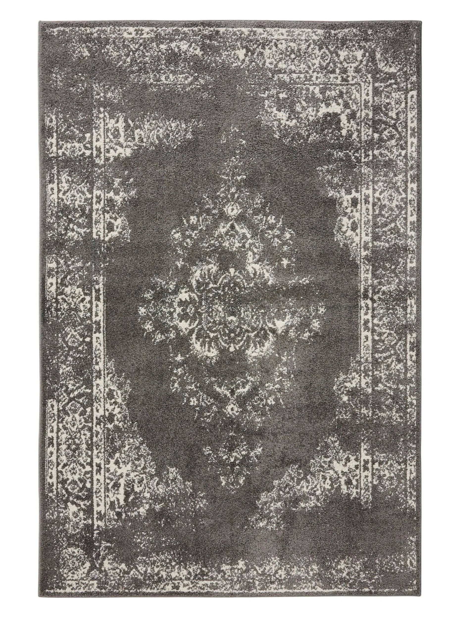 ZOE Grå Tæppe - Rektangulær / 300x400 cm / Grå