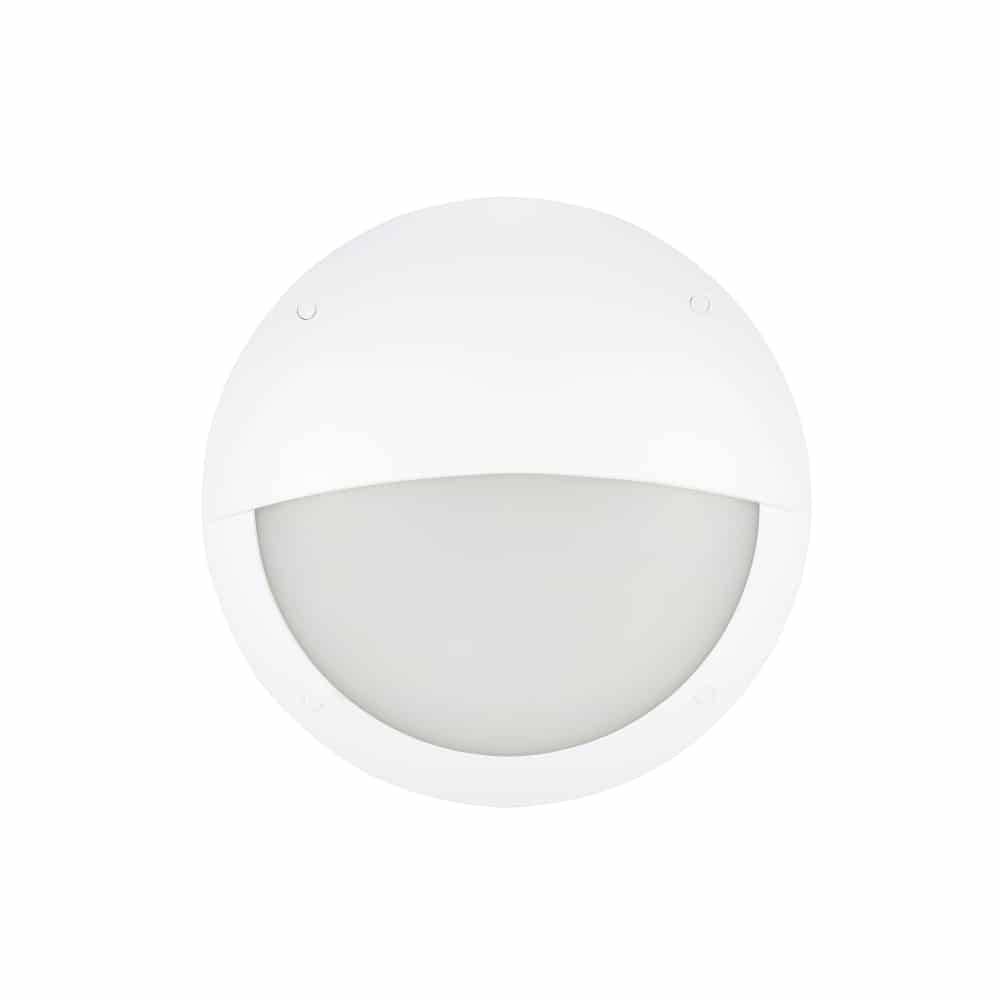 Plafond Start Surface IP66 350mm Eyelid Vit 350mm