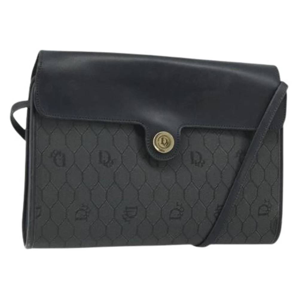 Dior Vintage - Pre-owned Vintage honeycomb flap crossbody väska Vintage - Dam - ONE Size - Läder