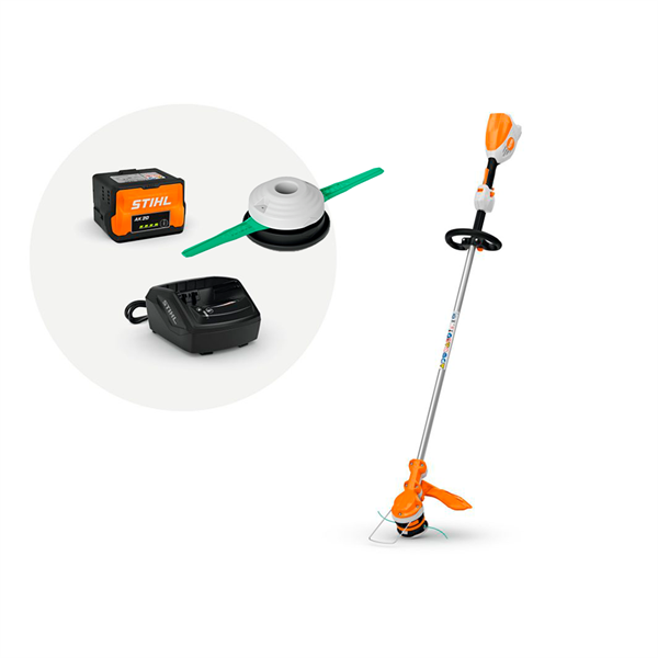 Stihl FSA 60R Græstrimmer - Inkl. batteri, oplader & Polycut 11-2 trimmerhoved.
