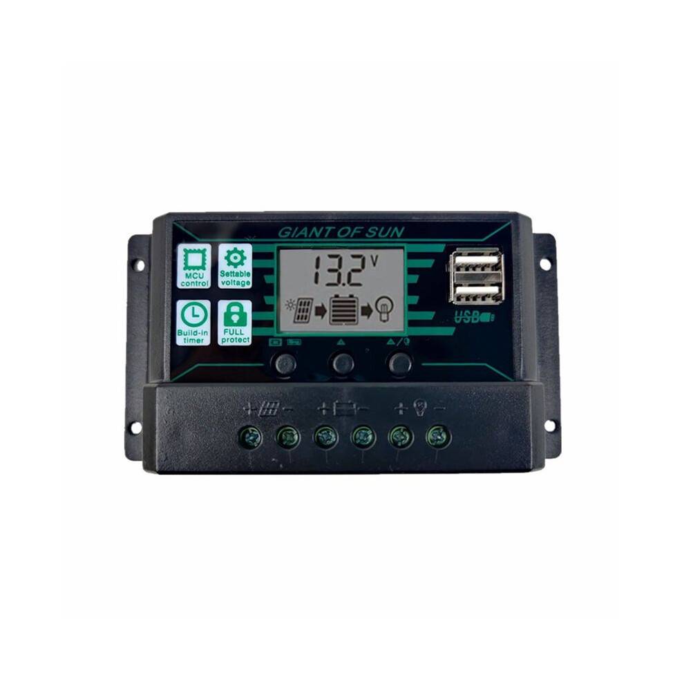 Solar Charge Controller 12V 24V Solar Panel PV Controller for Lifepo4 Lithium GEL Lead Acid Battery 80A