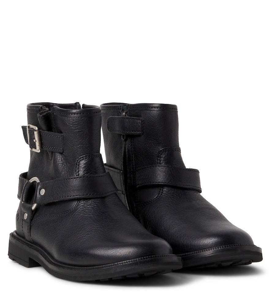 Pom d'Api Botas biker Sister Austin de piel - negro - EU 33