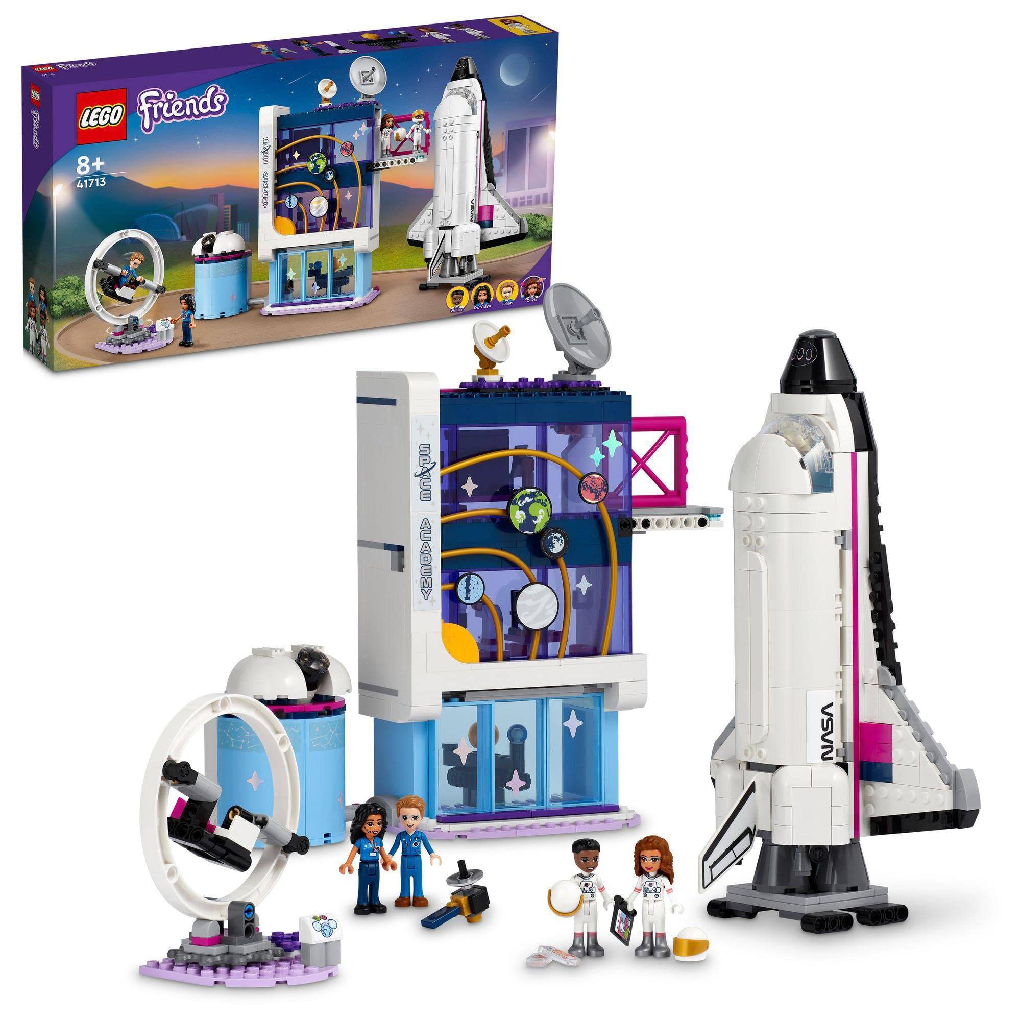 LEGO Friends Olivia's Space Academy 41713 Toy Blocks Gift for Girls Ages 8 and Up for Pretend Play