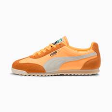 Puma Arizona Nylon Sneakers, Orange, Size 45, Shoes
