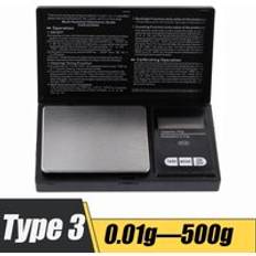 Towayer digital köksvåg smycken guld balans vikt gram lcd fickvikt elektronisk våg med hög precision 0.01g - 0.01g-500g