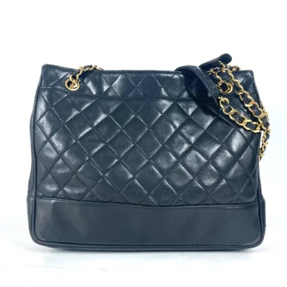 Chanel Vintage Pre-owned Laeder chanel-tasker - Vintage - Dame - Sort - ONE SIZE - Uld