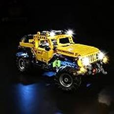 GC Light Kit för Lego Jeep Wrangler 42122 (Lego Set ingår inte) (Klassisk)