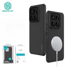 Nillkin Hard PC + TPU Shield Pro Magnetic Phone Case för Xiaomi Mi 14 Pro Case Ultra Tunt Anti Fingerprint Shockproof Back Cover Xiaomi Mi 14 Pro svart