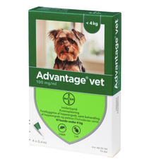 Advantage Vet. Hund Under 4kg