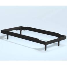 Auping Noa sengeramme - 80x200 cm. - Midnight Black Oak - Lav uden hjul