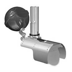 Nordisk Innovation 100/110mm rustfri rottespærre, flow med flyder 154392310