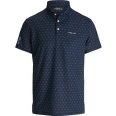 Ralph Lauren RLX Tailored Fit RLX-Print Polo, dunkelblau/gemustert