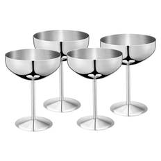 Dorre - Dyane Glassbägare 4-pack 14 Cm - Rostfritt Stål
