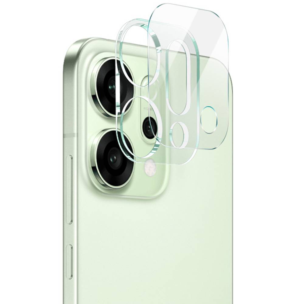Imak Oppo Reno 14 Kameraskydd i glas, Genomskinlig