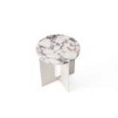 Audo Copenhagen Androgyne Table Top Ø: 42 cm - Calacatta Viola Marble