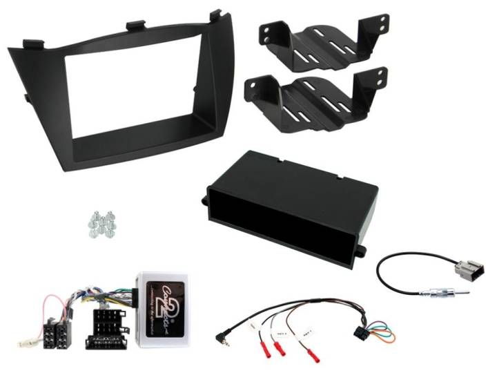 Installationskit IX35 10-13, Mini ISO, Aktive system