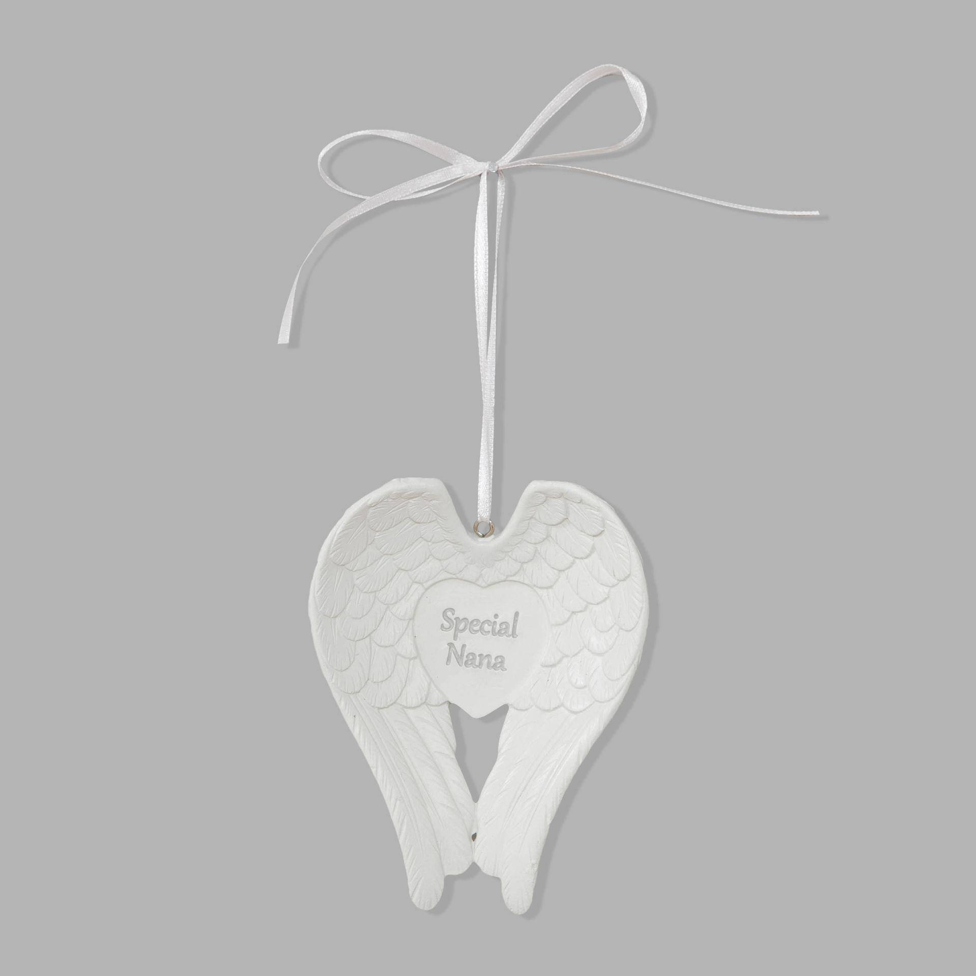 Celebrations Thoughts of You Nana Resin Wings Plaque One Size vit