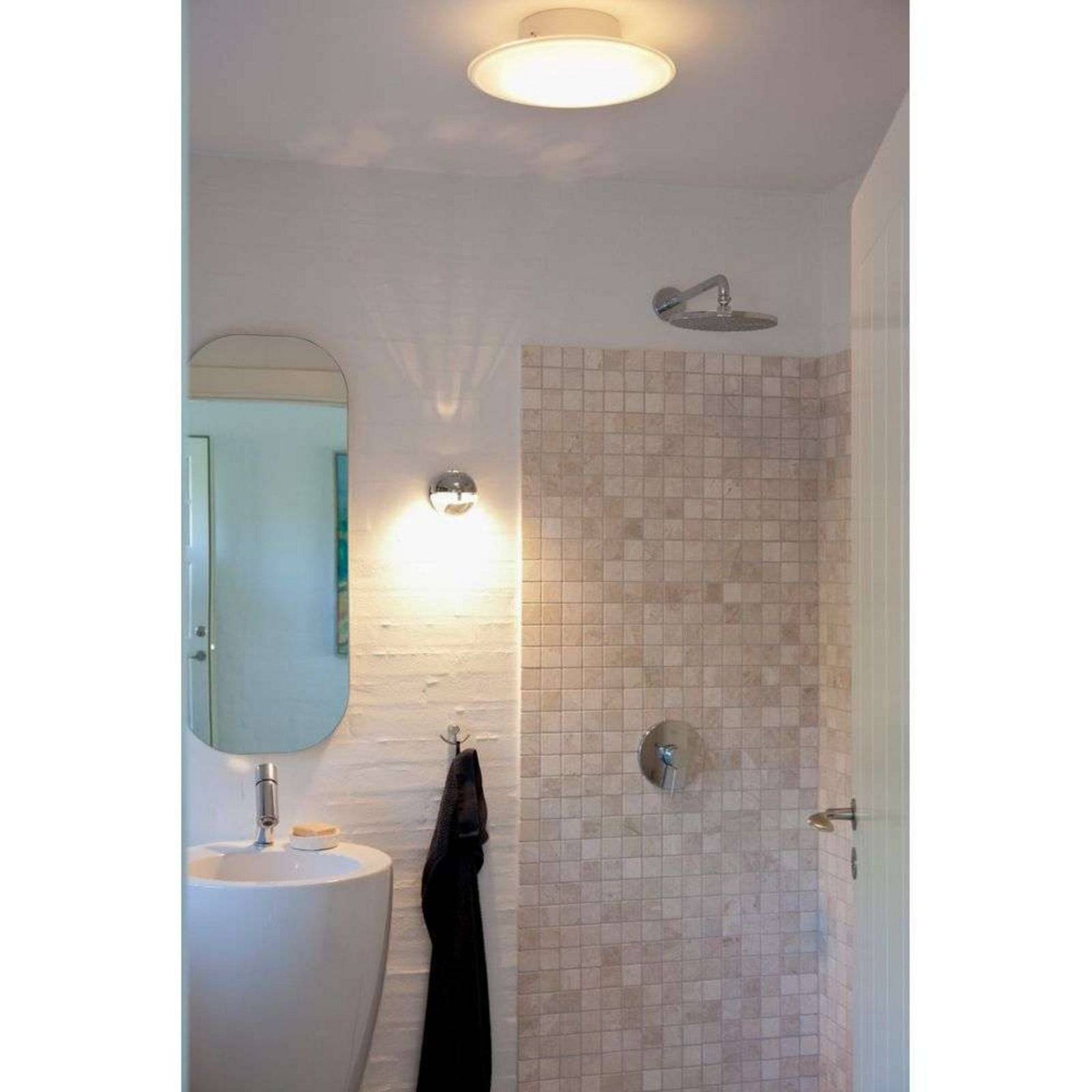Loftlampe Louis Poulsen, Hvid, Stue, Glas