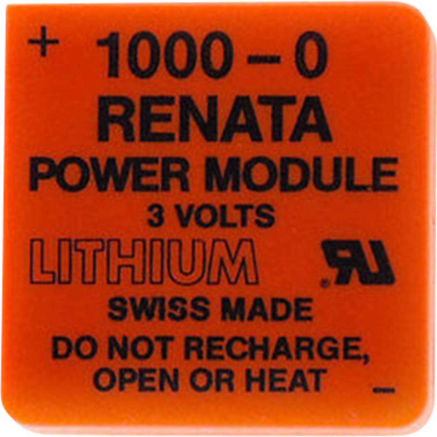 Renata Powermodul 1000-0 Specialbatteri CR2477N Pin Litium 3 V 950 mAh 1 st