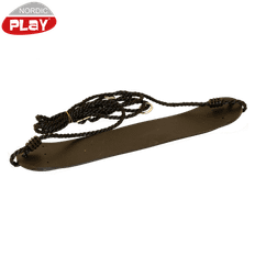 Nordic Play blød gynge med reb - sort