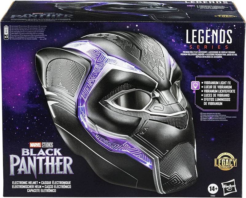 Hasbro Marvel Legends Legacy Collection Black Panther Premium Electronic Helmet