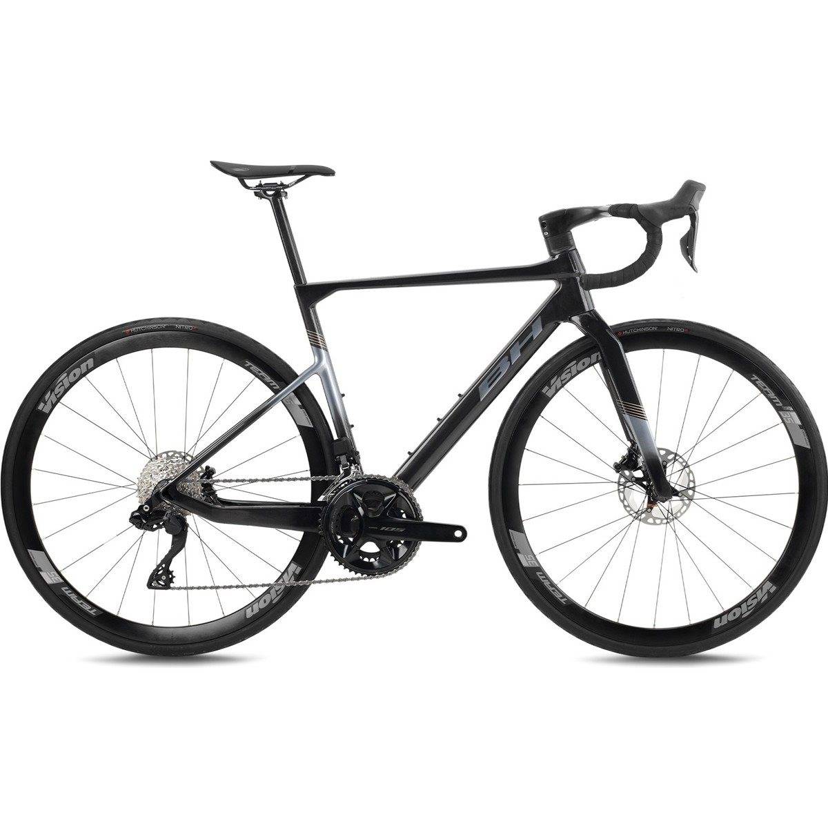 Racercykel allround BH Ultralight Evo II 6.0 Black/Dark Grey/Dark Grey (L)