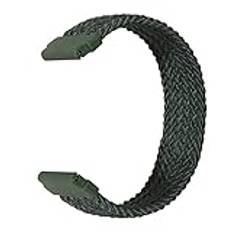 Flätad Solo Loop Band 20 mm Universal, 22 mm Universal Watch Band