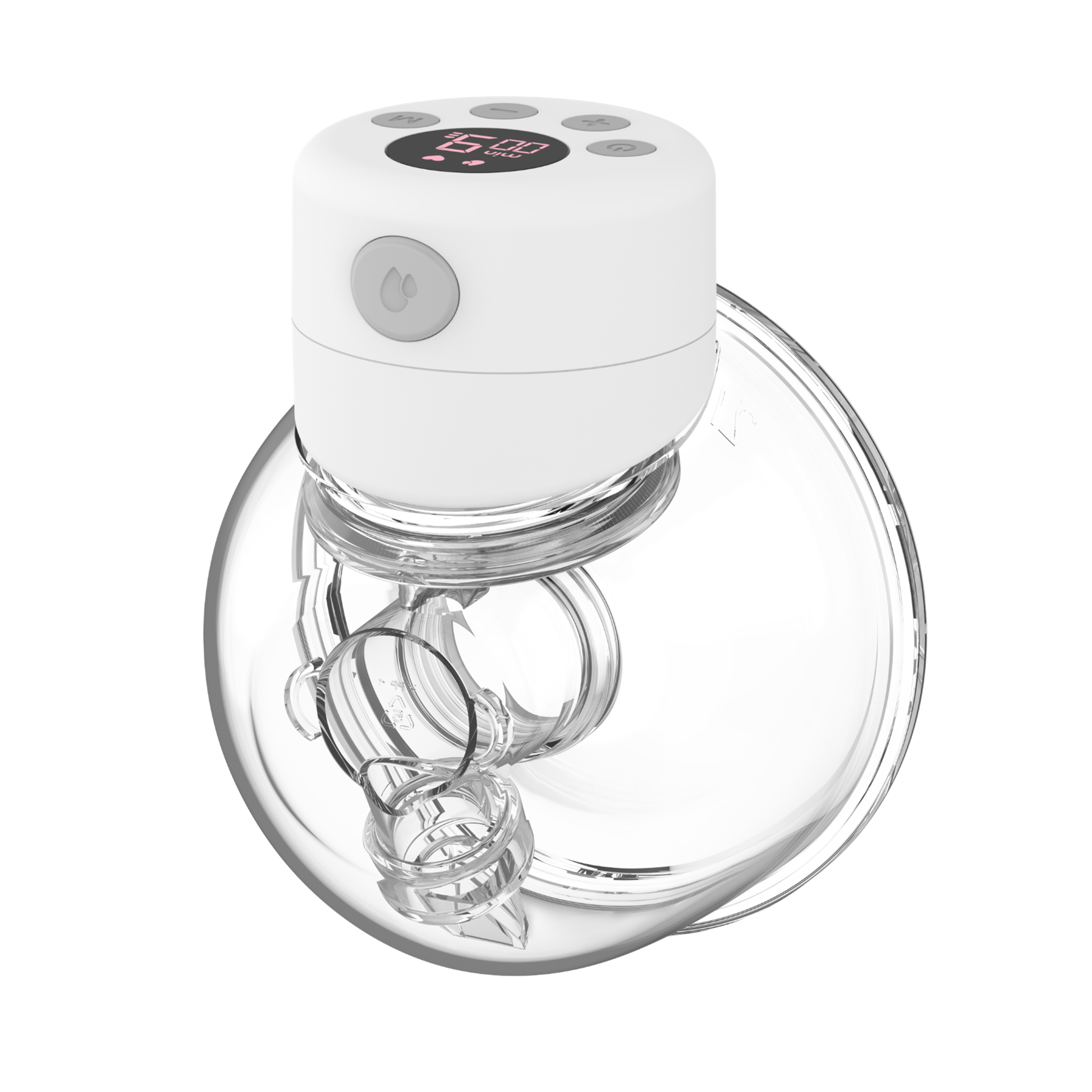 Customize Hot Sale BPA Free 2 Modes 9 Levels With LCD Display Silicone Portable Wireless Electric Wearable S12 Breast Pump