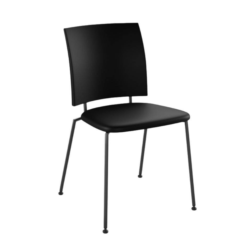 Naver Collection GM4115 Panther Stol Black Black pulverlackerat stål