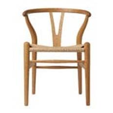 CH24 Wishbone children's chair, oiled oak - natural cord