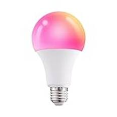 Smart WiFi Light Bulbs, Color Changing LED Bulbs, Wireless RGB Bulbs, Music Sync Light Bulbs, Dimmable Smart Bulbs, WiFi Controlled Light Bulbs, LED Bulbs for Bedroom