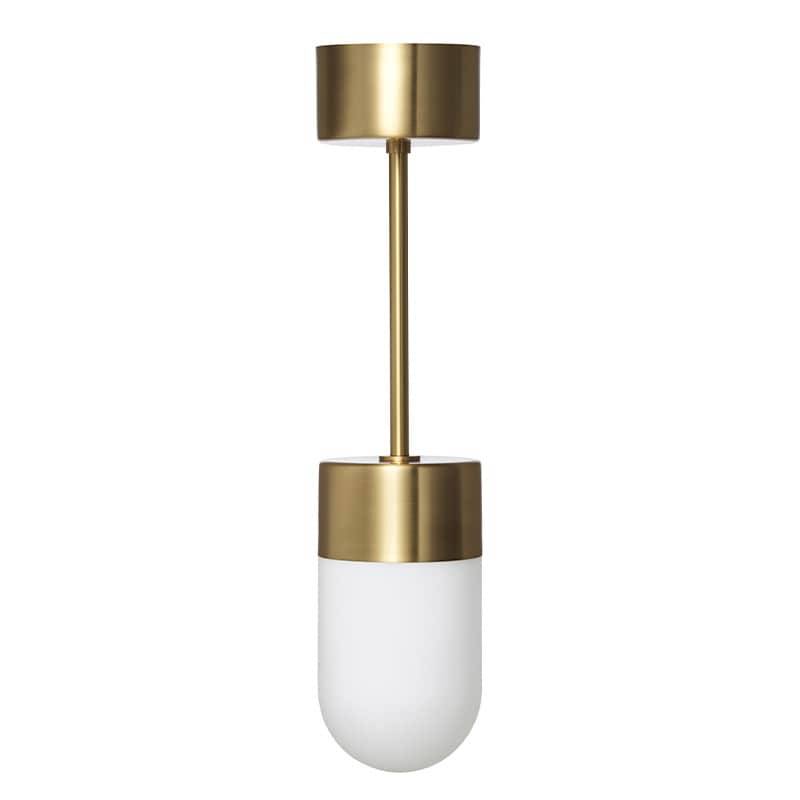Rubn Vox Ceiling IP44 mässing/opal