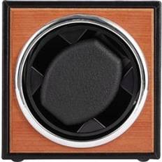 1+0 enkel imitation pu läderkorn automatisk urlindningslåda motor mover rotatorlindningslåda batteri watchwinder remontoir