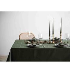 Tekstilvoksdug fra SØDAHL - STAR DAMASK FOREST GREEN
