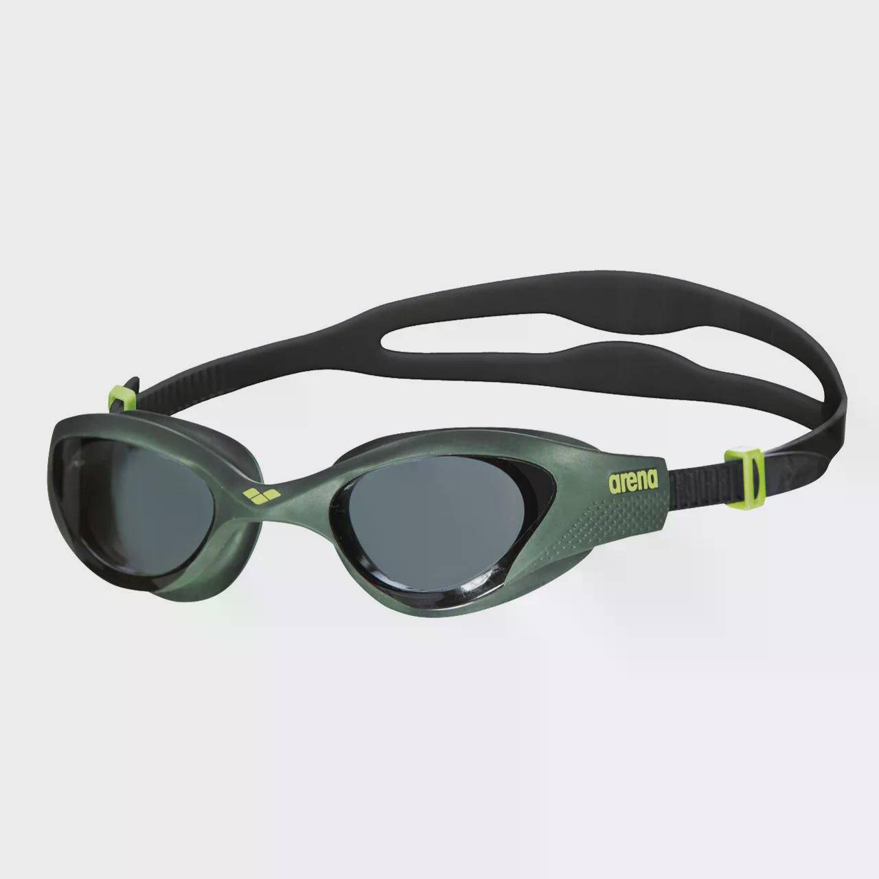 Arena The One svømmebrille (Smoke/Deep green/Black)