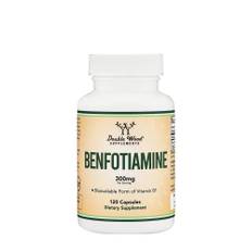 Double Wood Supplements - Benfotiamin (120 kapslar)