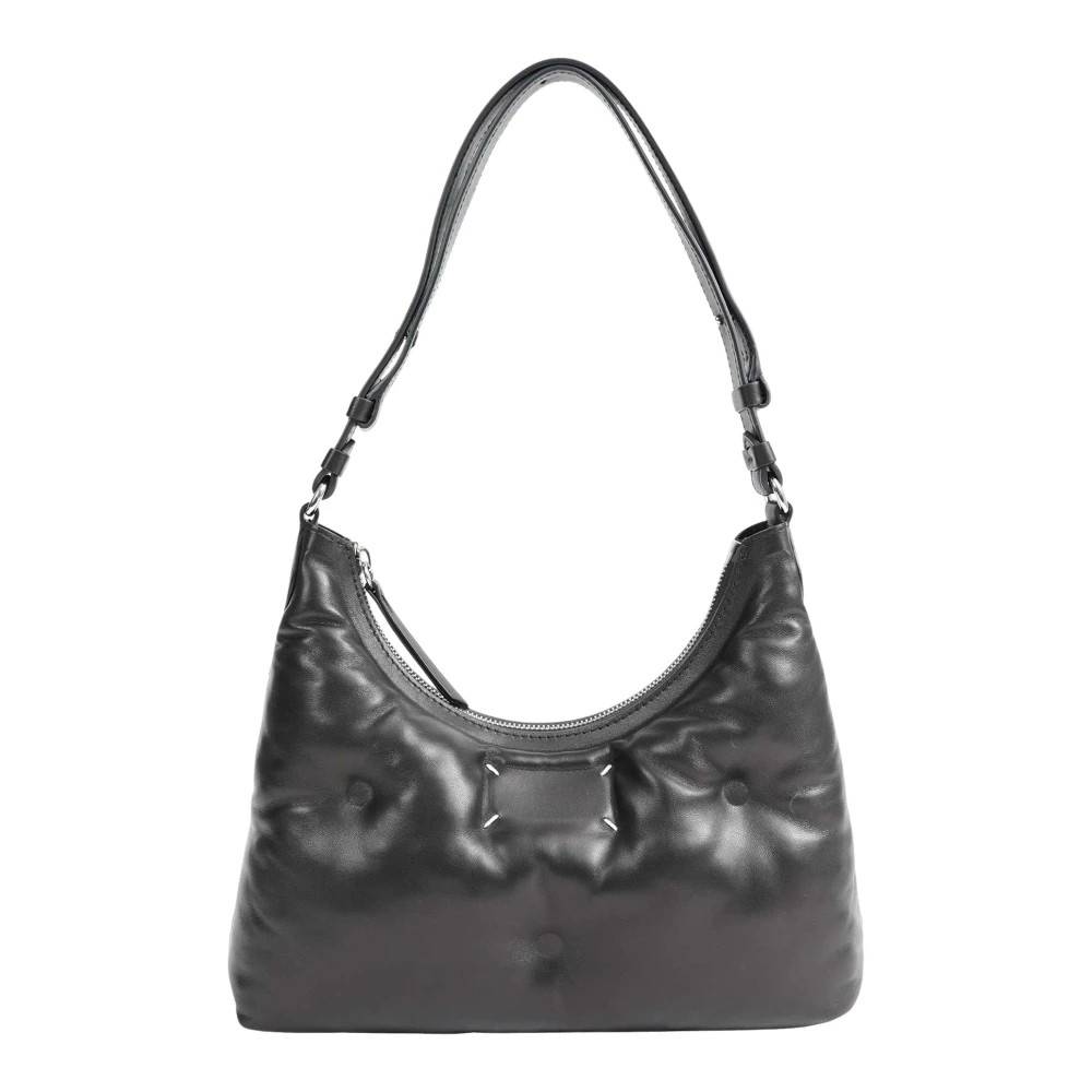Maison Margiela Glam Slam Hobo Small - Tasker - Dame - Sort - ONE SIZE - Uld