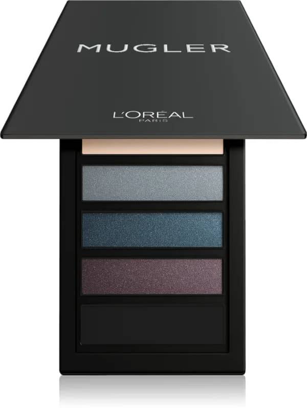 L’Oréal Paris x Mugler øjenskyggepalet nuance Midnight 8 g