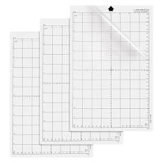 Opopark 3er-Pack Schneidematte Plotter für Silhouette cameo 4/3/2/1 CricutExplore,Standardgrip Lightgrip Stronggrip, rutschfeste und langlebige Schneidematte, selbstklebende Ersatzschneidematten