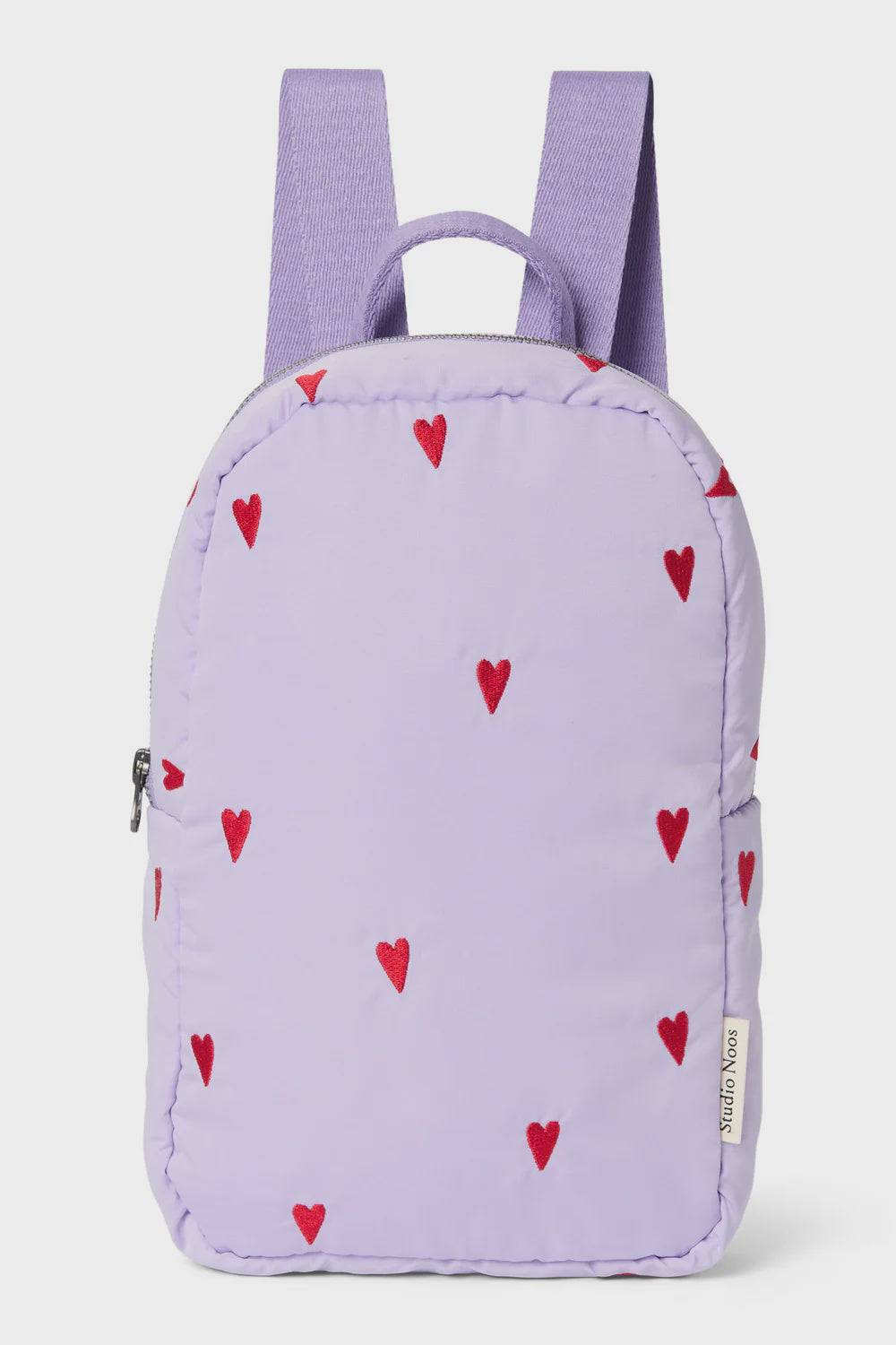 Studio Noos Puffy mini backpack hart paars
