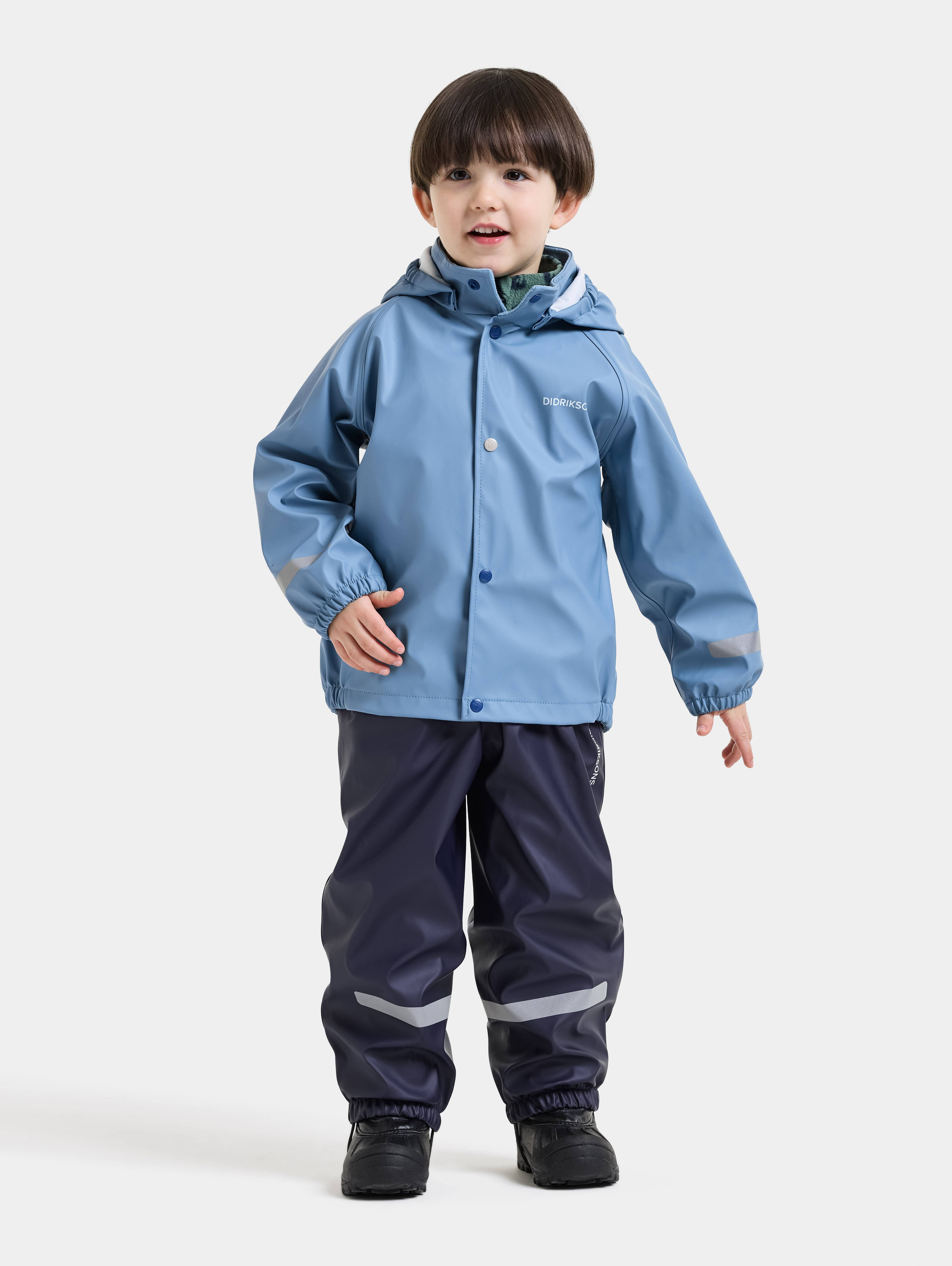 Didriksons Slaskeman Regnsæt, Winter Blue, 100