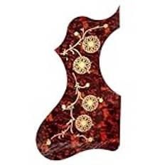 Pickguard Skrapplatta För Gitarr Vänster/höger Akustisk Gitarr Pickguard Självhäftande För Akustisk Gitarrtillbehör Professionell Gitarr Pickguard(L)