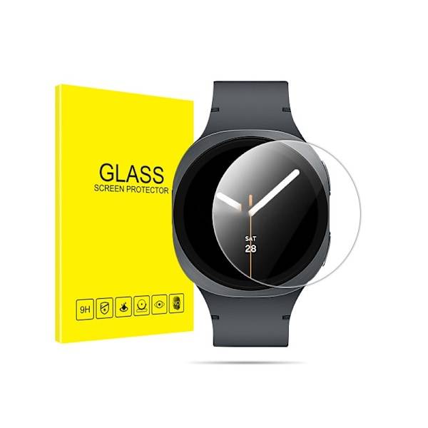 Høj Aluminiums Dobbelthærdet Skærmbeskytter med Blåt Lys Filter til Samsung Watch 8 44mm (2 stk)